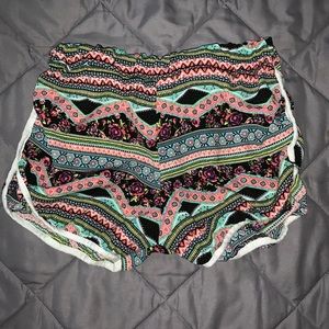 Girls Patterned Shorts